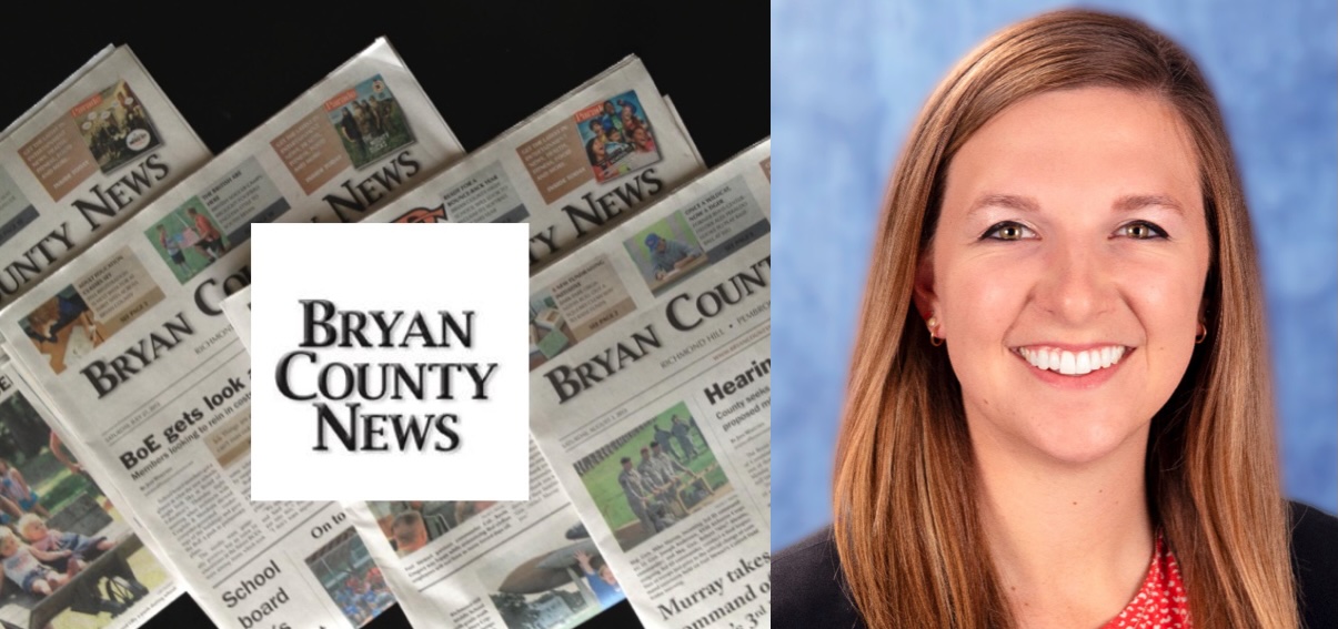 SouthCoast Health Family Primary Care Physician, Dr. Catherine Waldron Featured in Bryan County News
