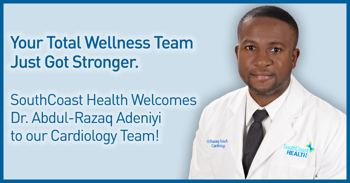 Welcome Dr. Adeniyi to the practice