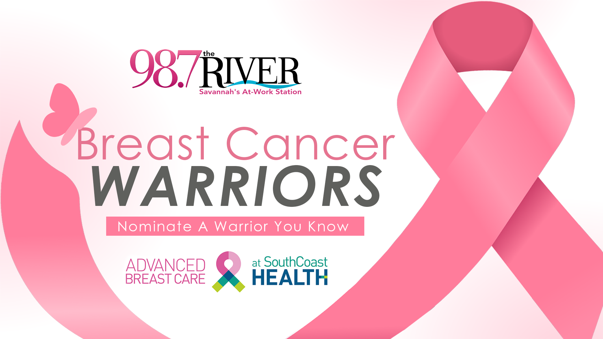 Celebrate Breast Cancer Warriors with SouthCoast Health & 98.7 The River