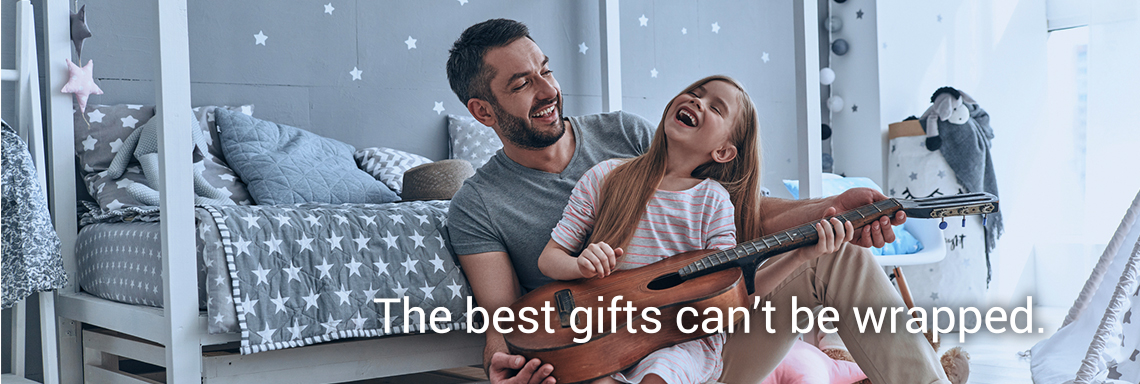 The best gift can’t be wrapped.